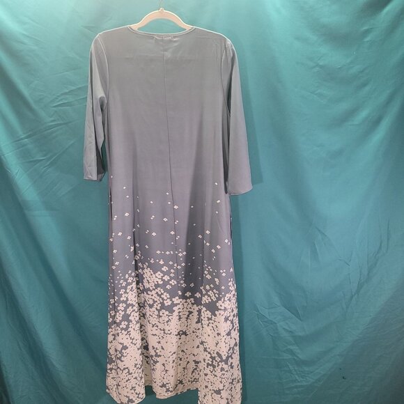 Noracora Womens Floral Print Maxi Dress Long Sleeve Size S 100% Polyester - Picture 7 of 9